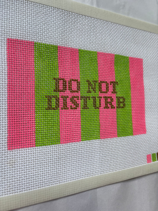 Do Not Disturb Needlepoint Canvas