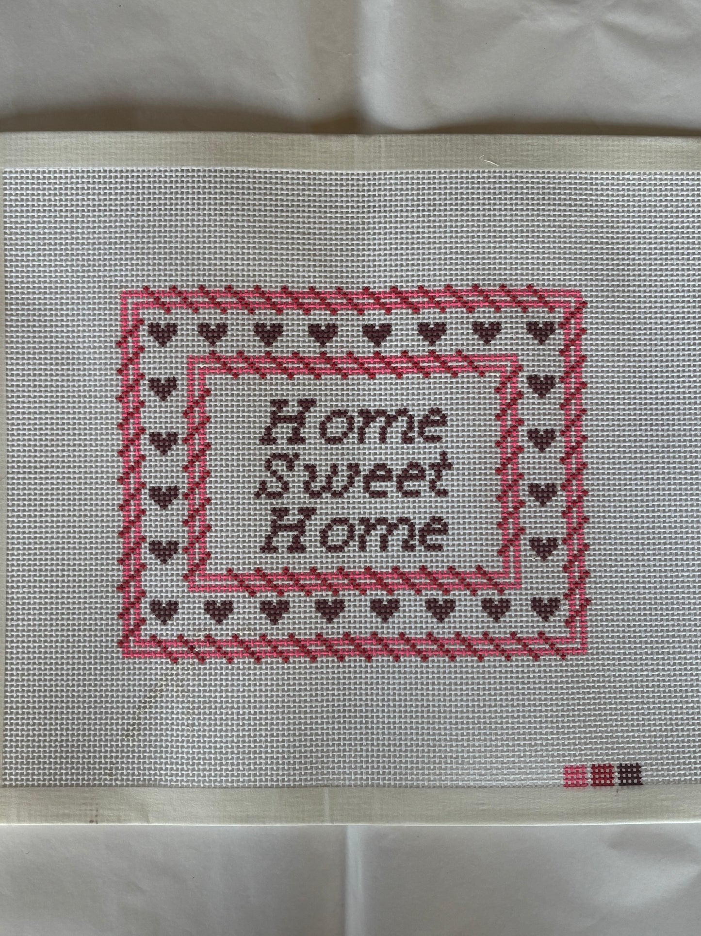 Home Sweet Home Needlepoint Canvas