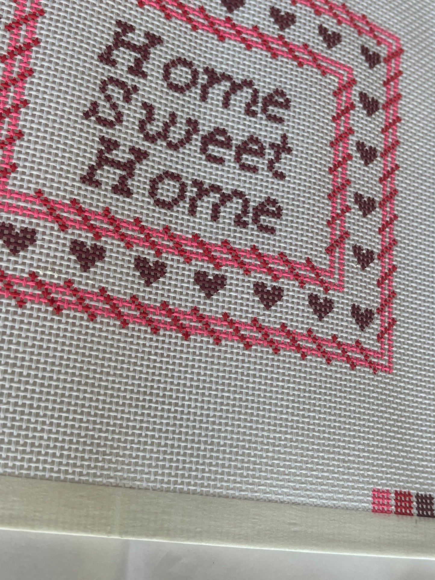 Home Sweet Home Needlepoint Canvas